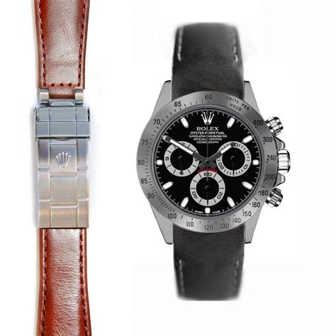 rolex daytona watch band width|rolex watches with custom straps.